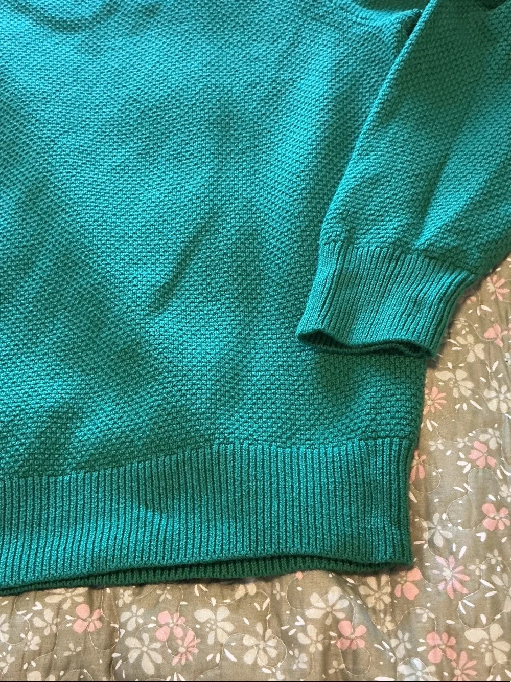 J. Crew Men's Crewneck Sweater — Textured Knit Comfort M NWT